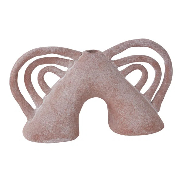 Kemi 5'' Handmade Terracotta Table Vase (Set of 2) | Wayfair North America