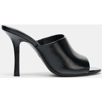 Zara - Slim Heel Mules - Black - 6½ - Woman | Zara US