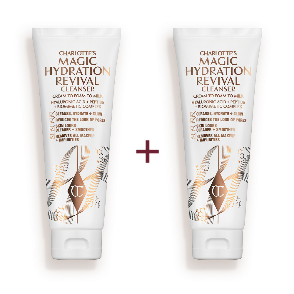 50% Off* Charlotte's Magic Hydration Revival Cleanser Duo: 2 For 1 | Charlotte Tilbury | Charlotte Tilbury (US)