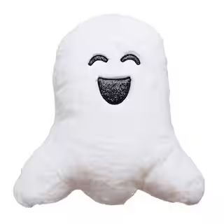 16" x 17" White Ghost-Shaped Throw Pillow by Ashland® | Michaels Stores