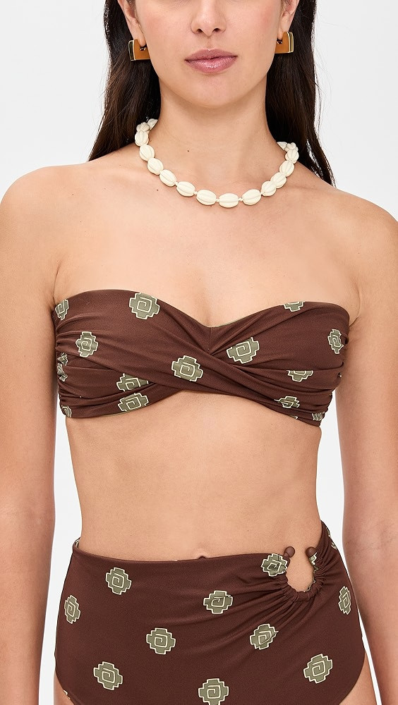 Mocca Sea Sprite Bikini Top | Shopbop