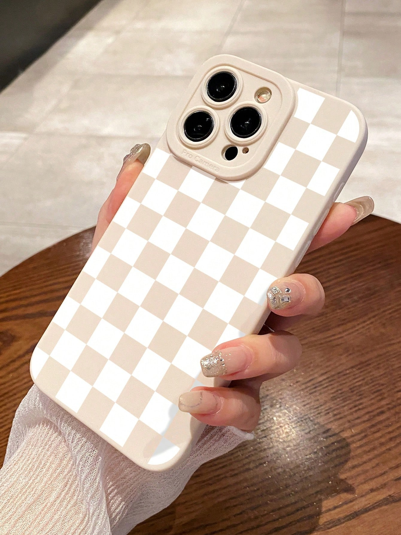 TrendsPlaid Print Phone Case, Compatible With Iphone 16/16 Pro/16 Plus/16 Pro Max, For Samsung Ga... | SHEIN