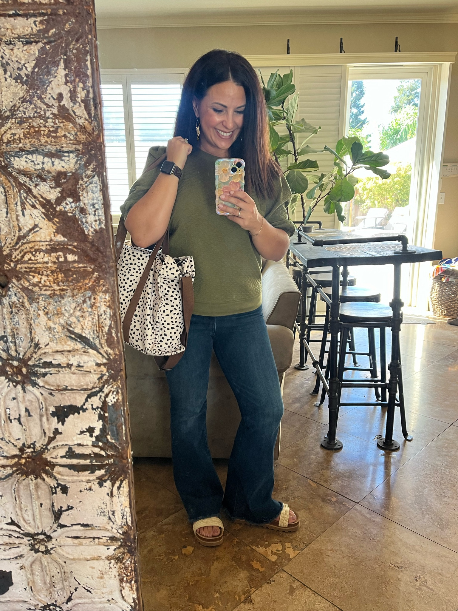 TGIF! Today was picture day at school, after 19 years of teaching, I still get stressed about what to wear! 🤣 

My quilted top is a perfect piece to wear now and into fall. It comes in 4 colors and extended sizes. I’m wearing a small. My platform sandals have memory foam and are so comfy! 

Teacher outfit 
Fall outfit
Petite style


#LTKWorkwear #LTKOver40 #LTKStyleTip