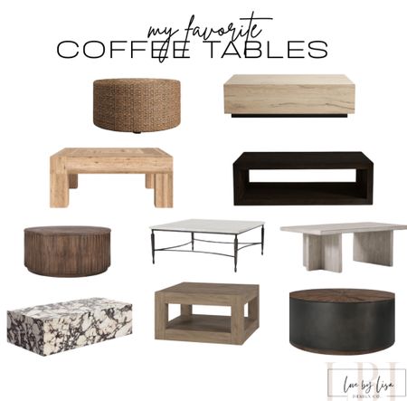 My favorite coffee tables 

#LTKHome