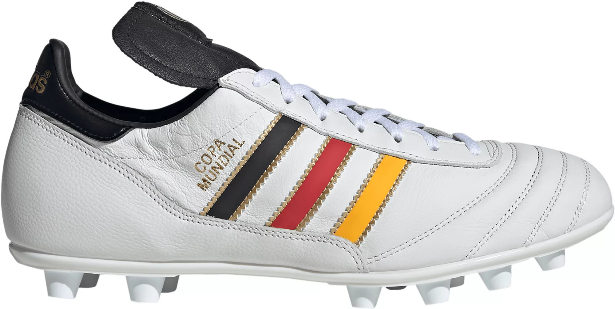 adidas Copa Mundial Germany FG Soccer Cleats, M8/W9, White/Black | DICK'S Sporting Goods