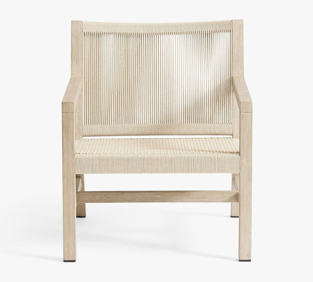 Indio Coastal Outdoor Lounge Chair | Pottery Barn (US)