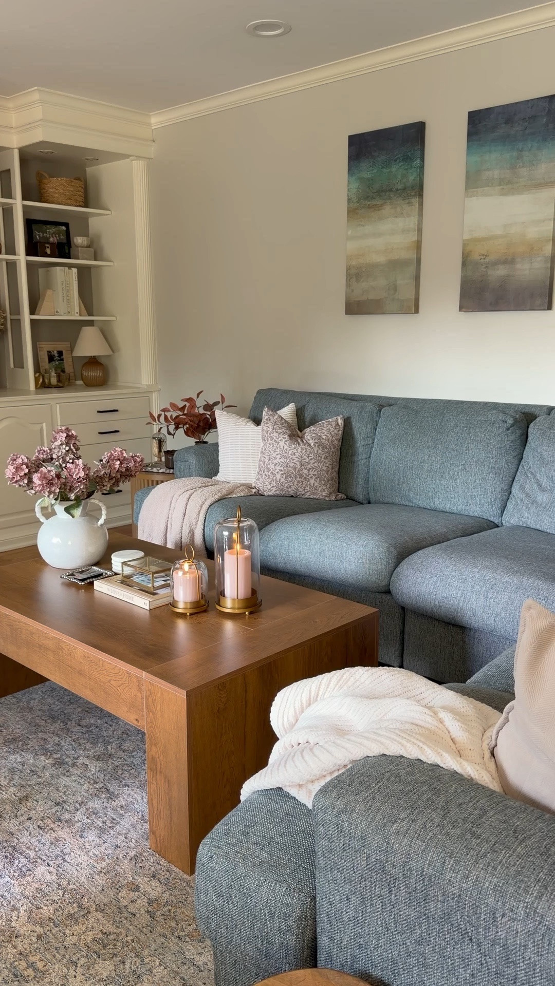 Just grabbed this table recently on sale and the color is 😍😍👌🏻 The quality is great for the price! It is not a solid wood, but a veneer. But it looks so realistic and doesn’t have any repeated patterns. Love the chunky look of the legs and the edge. It’s hollow inside so it’s still lightweight. This room will change at some point because we don’t love our couch, so this is a great placeholder for now!

#LTKHome
