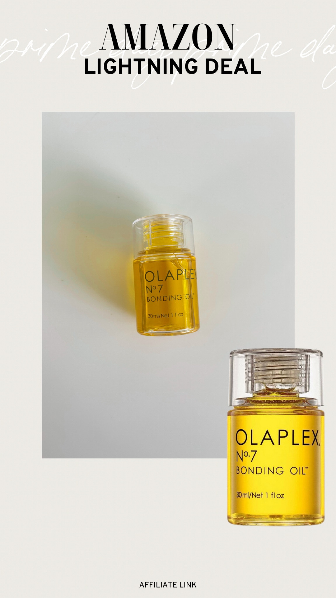 Amazon Prime Day Deal!! 

olaplex, olaplex oil, amazon beauty, amazon prime day, amazon beauty deal, hair care, hair, amazon deals, amazon hair find

#LTKxPrimeDay #LTKbeauty #LTKsalealert
