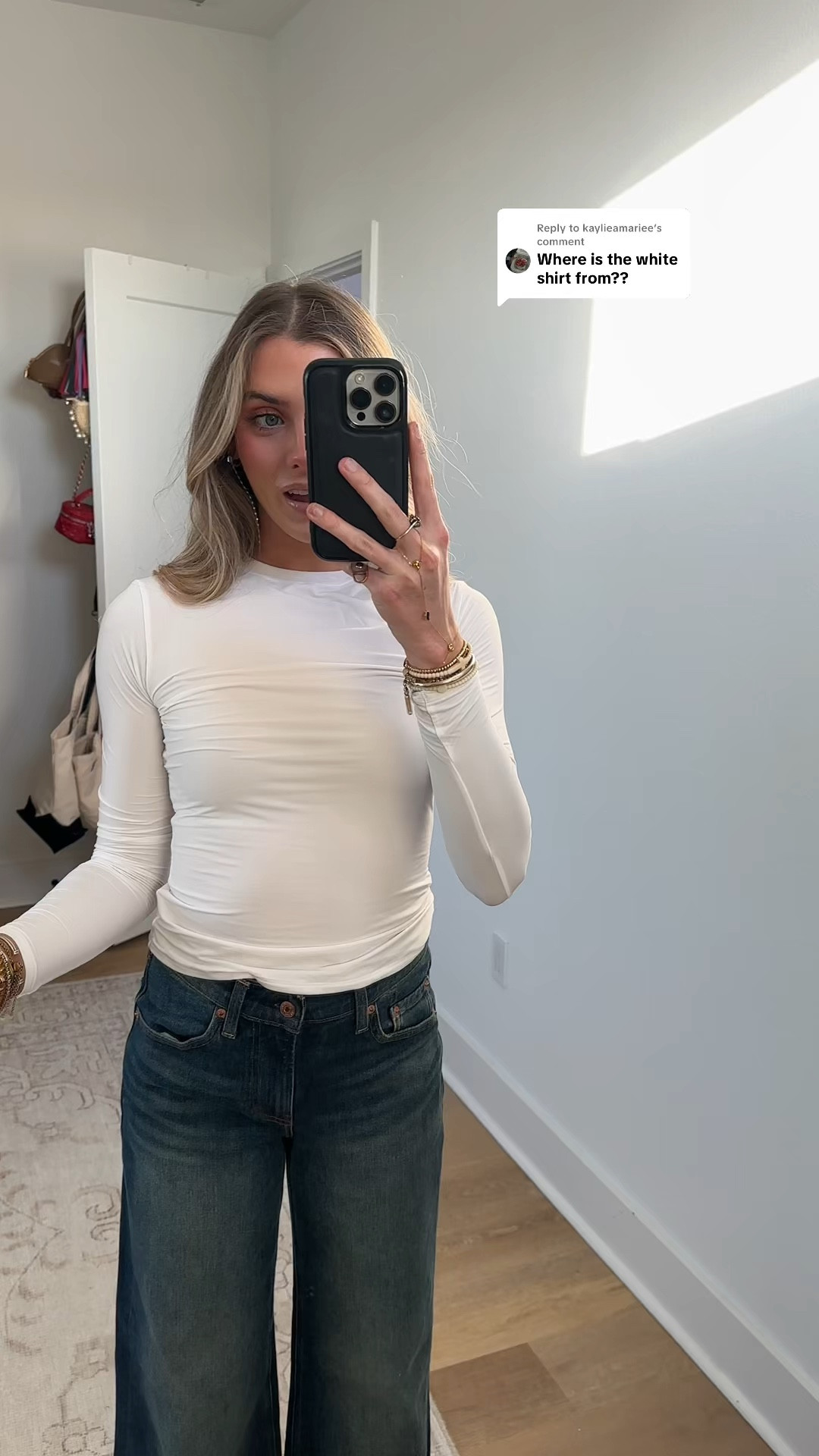 Amazon size XS INLYRIC Women's Inbarely Ultra Long Sleeve Shirts Crew Neck Double Lined Slim Fitted Going Out Tops Basic Tees

#LTKSaleAlert #LTKSeasonal #LTKootd