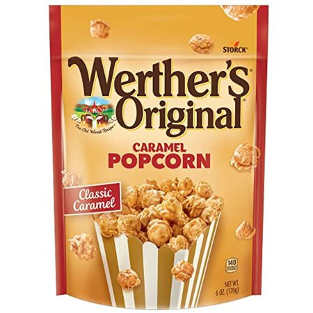Werthers Original Caramel Popcorn Resealable Pouch 6 Oz Bag | Walmart (US)