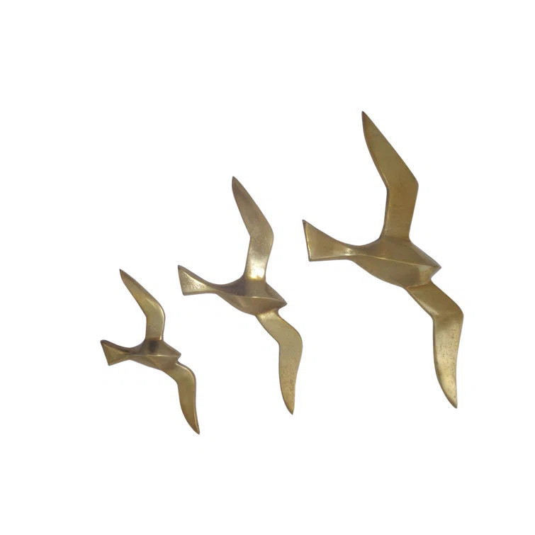 Contemporary Birds 3 Piece Wall Décor Set | Wayfair North America
