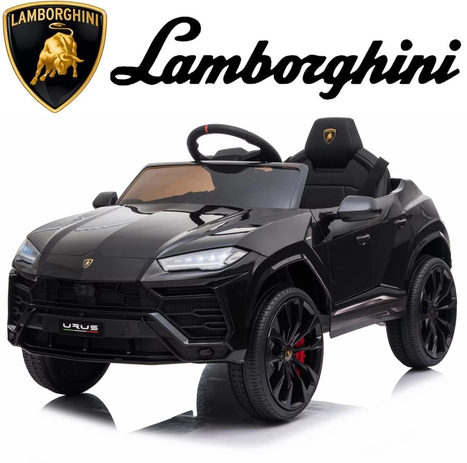 Lamborghini 12 V Powered Ride on Cars with Remote Control, 3 Speeds, LED Lights, MP3 Player, Batt... | Walmart (US)
