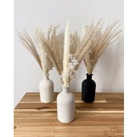 Mini Pampas Bouquet With Vase Option | Grass Small Bud Dried Flower Arrangement & Boho Home Decor Gift | Etsy (US)