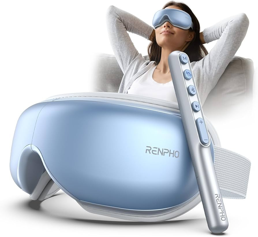 RENPHO FSA HSA Eyeris1 Eye Massager, Birthday Christmas Gifts Ideas, Migraine Massager with Heat ... | Amazon (US)