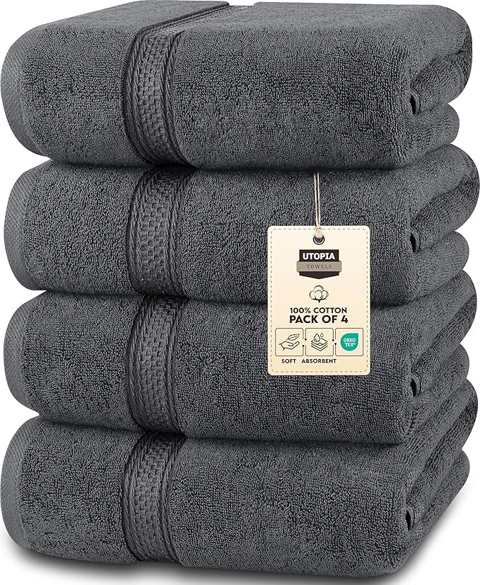 Utopia Towels Premium Bath Towels Set | Amazon (US)