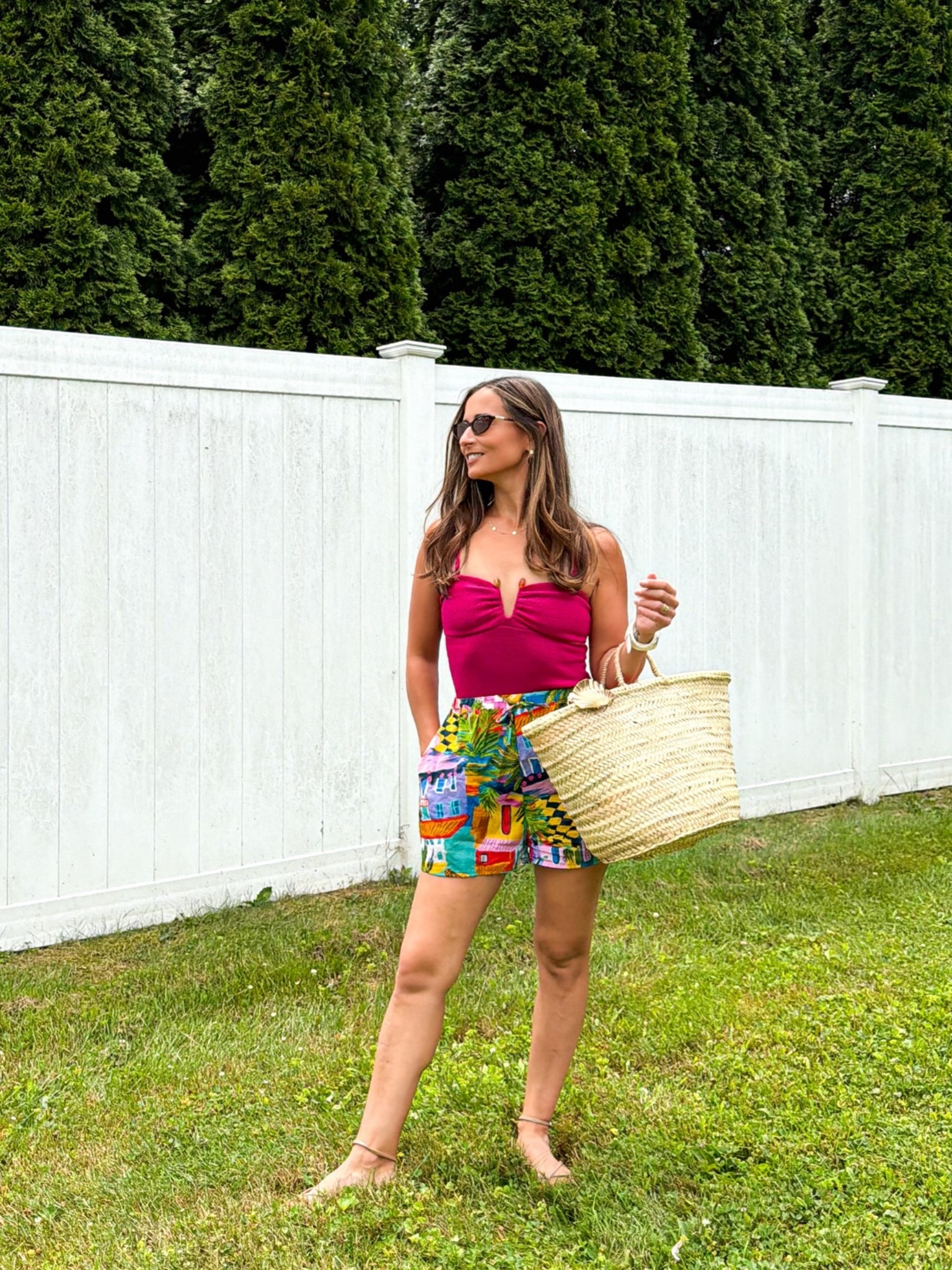 summer uniform: bold shorts, tiny top, and a bag big enough to hide the chaos

#LTKdayinmylife #LTKootd #LTKSeasonal
