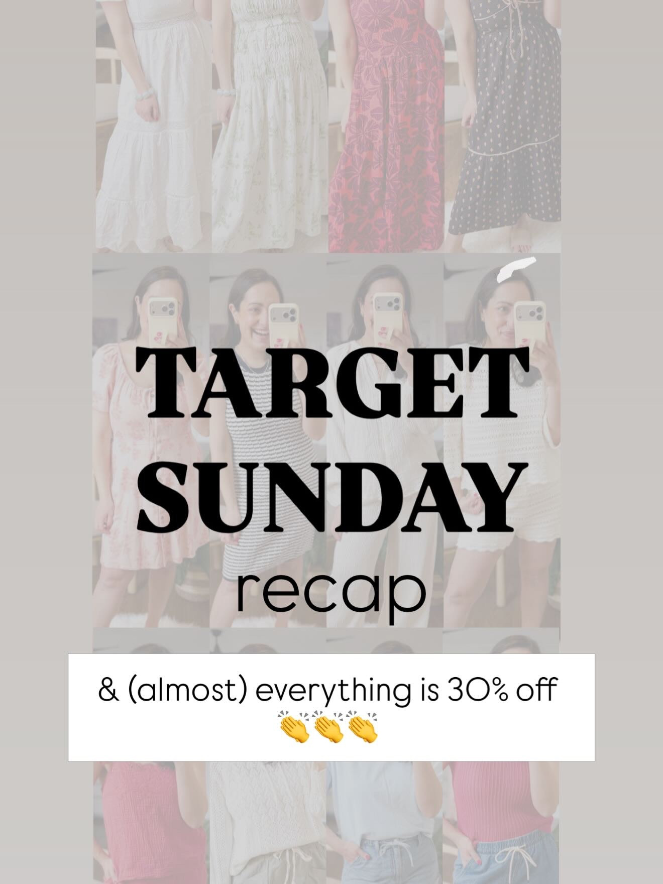 If you missed last night’s #targetsunday, make sure to head to my stories for the full try on of each outfit!! And it’s (almost) all on sale for 30% off 👏👏👏

#target #targetstyle #targenewarrivals #targetsale

Comment SHOP for links!