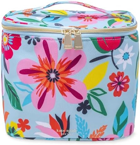 kate spade new york, Insulated Lunch Tote, Small Lunch Cooler, Cute Lunch Bag for Women, Striped ... | Amazon (US)