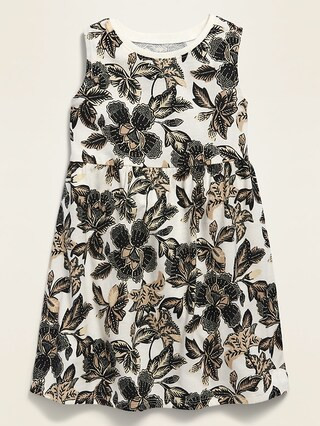 Sleeveless Fit & Flare Dress for Toddler Girls | Old Navy (US)