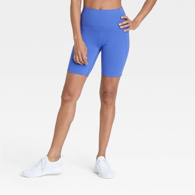 Women's Brushed Sculpt Bike Shorts - All in Motion™ | Target