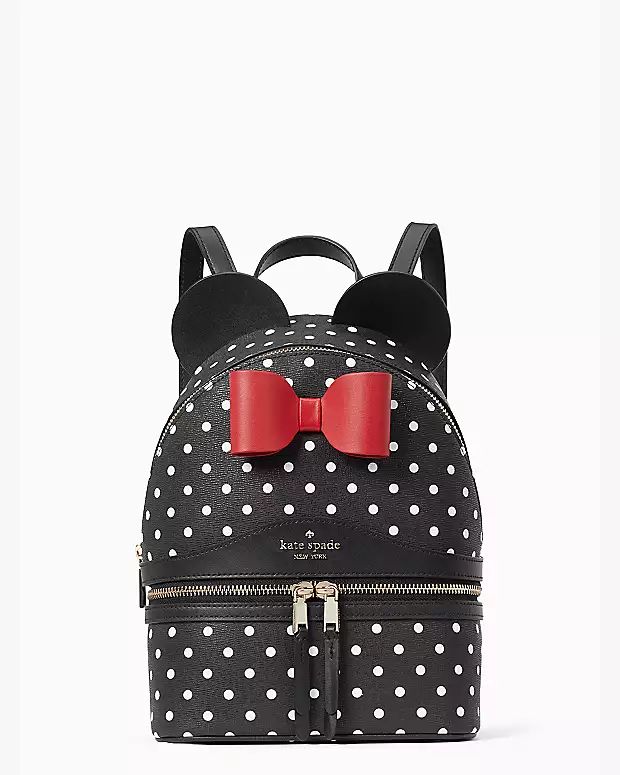 Disney X Kate Spade New York Minnie Dome Backpack | Kate Spade Outlet