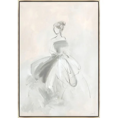 Walking on a Stage II by Janice Sandler - Painting Print on Canvas | Wayfair North America