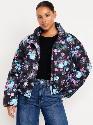 Water-Resistant Printed Puffer Jacket | Old Navy (US)