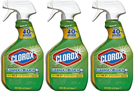 Clorox Clean-Up Bleach Cleaner Spray Value Pack of 3 | Amazon (US)