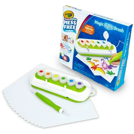 Crayola Color Wonder Mess Free Magic Light Brush 2.0 Paint Set, Gift for Kids, Ages 3+ | Walmart (US)