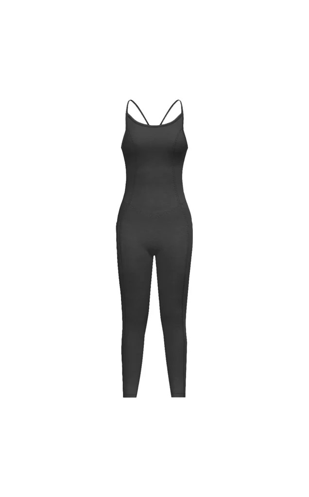 Vitality Daydream Stitch Jumpsuit - Midnight Marl | Vitality