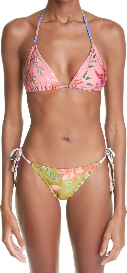 Tropicana Floral Two-Piece Swimsuit | Nordstrom