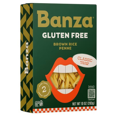 Banza Gluten Free Brown Rice Penne Pasta - 10oz | Target
