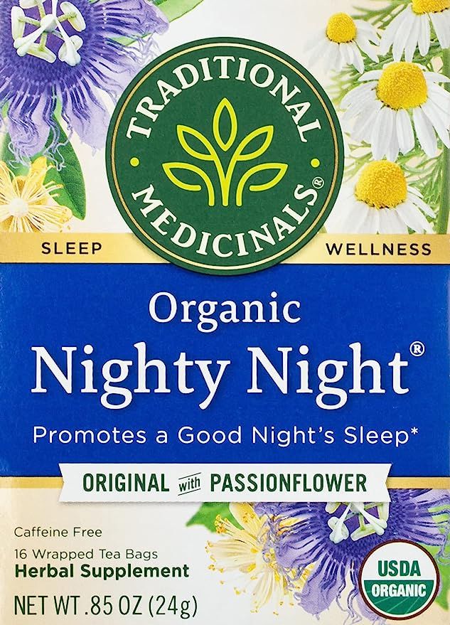 Traditional Medicinals, Organic Nighty Night Tea, 16 ct | Amazon (US)