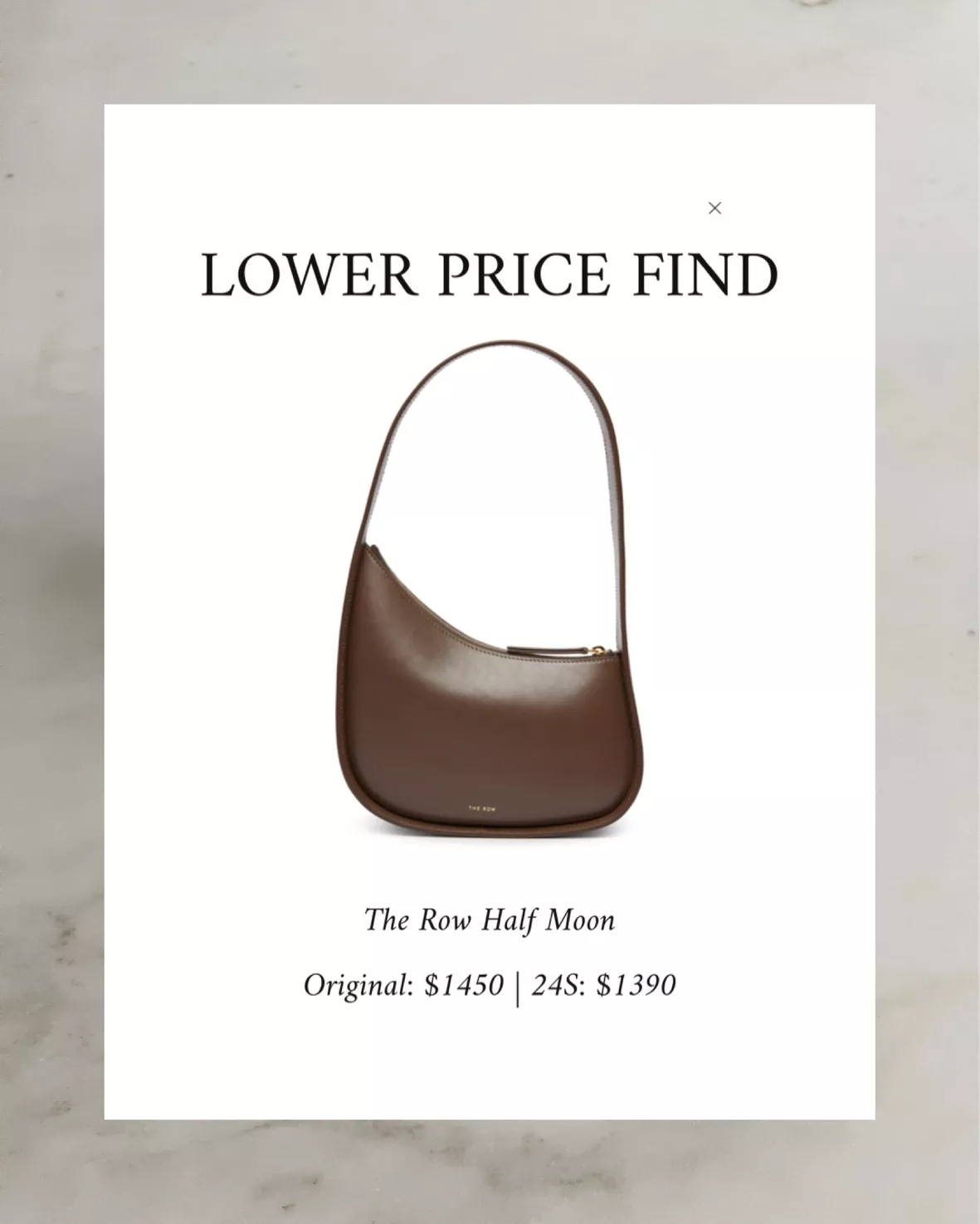 Half Moon Leather Shoulder Bag curated on LTK