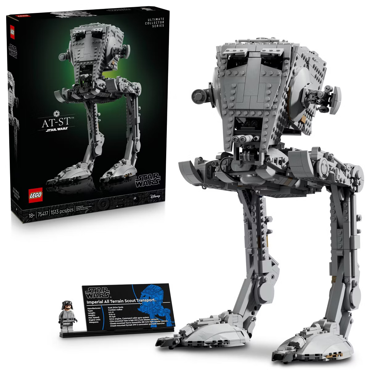 LEGO Star Wars AT-ST Walker Building Set 75417 | Target