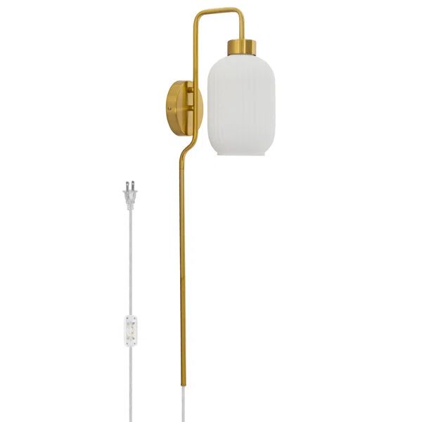 Gracieleigh Plug-in Armed Sconce | Wayfair North America