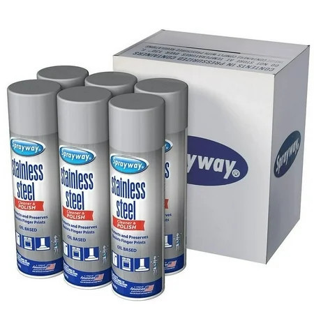 Sprayway Stainless Steel Cleaner and Polisher (15 oz. 6 pk.) | Walmart (US)