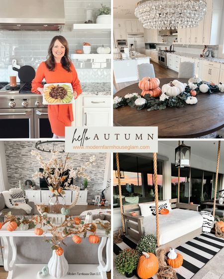 🍂Fall Tablescape and pumpkin decor, Fall sweater, Amazon Fall Outfits, Round Dining Room Tables, table settings kitchen decor porch swing outdoor rug, sofa sectional, gourds, table decor
Modern Farmhouse Glam

#LTKHalloween #LTKhome #LTKSeasonal