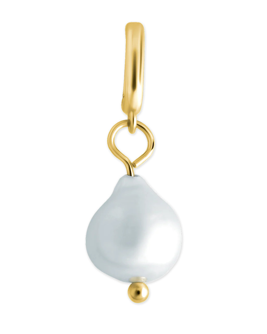 Sterling Silver Baroque Pearl Charm | Sterling Forever