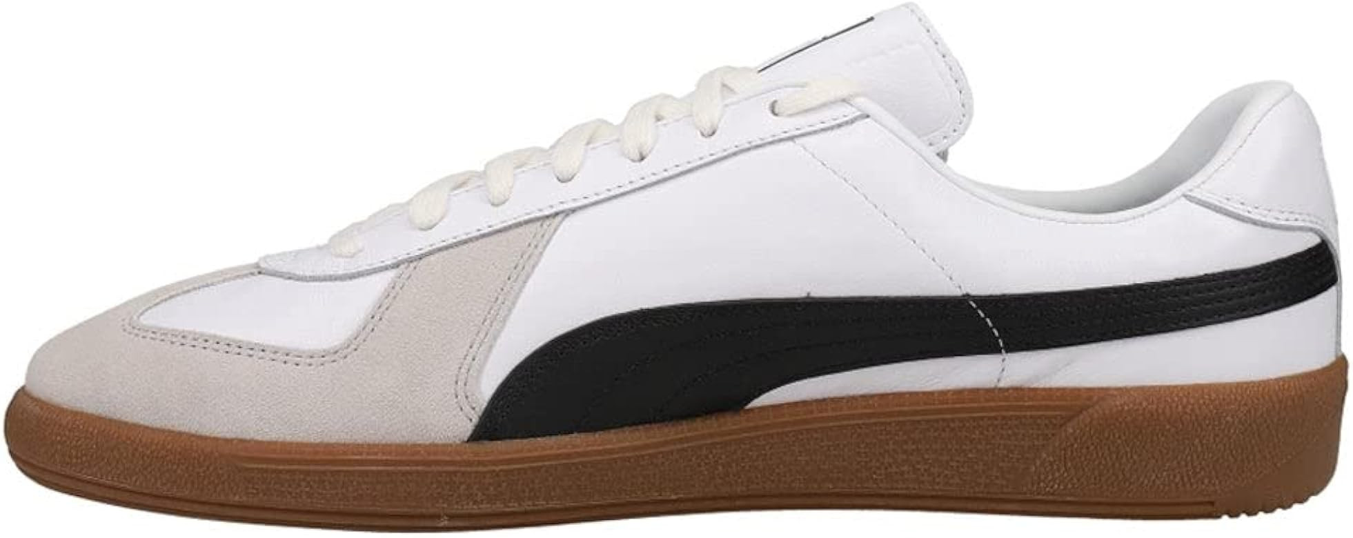 PUMA Mens Army Trainer Og Lace Up Sneakers Shoes Casual - Black,White | Amazon (US)