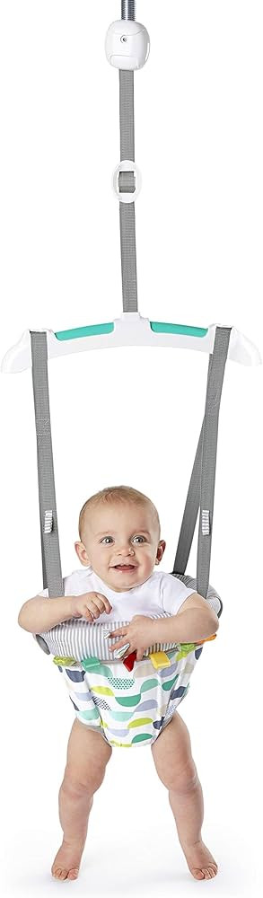 Bright Starts Playful Parade Door Jumper for Baby with Adjustable Strap, 6 Months and Up, Max Wei... | Amazon (US)