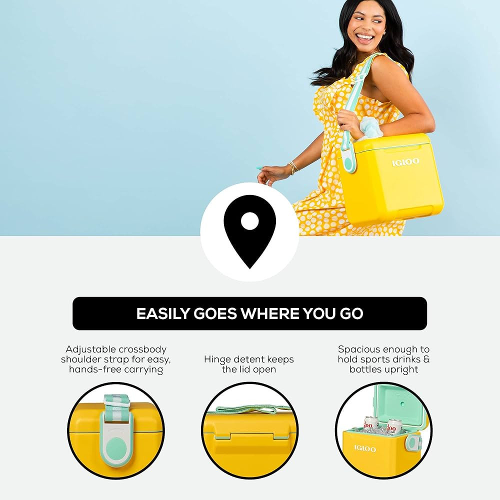 Igloo 11 Qt Tag Along Too Strapped Picnic Style Cooler | Amazon (US)