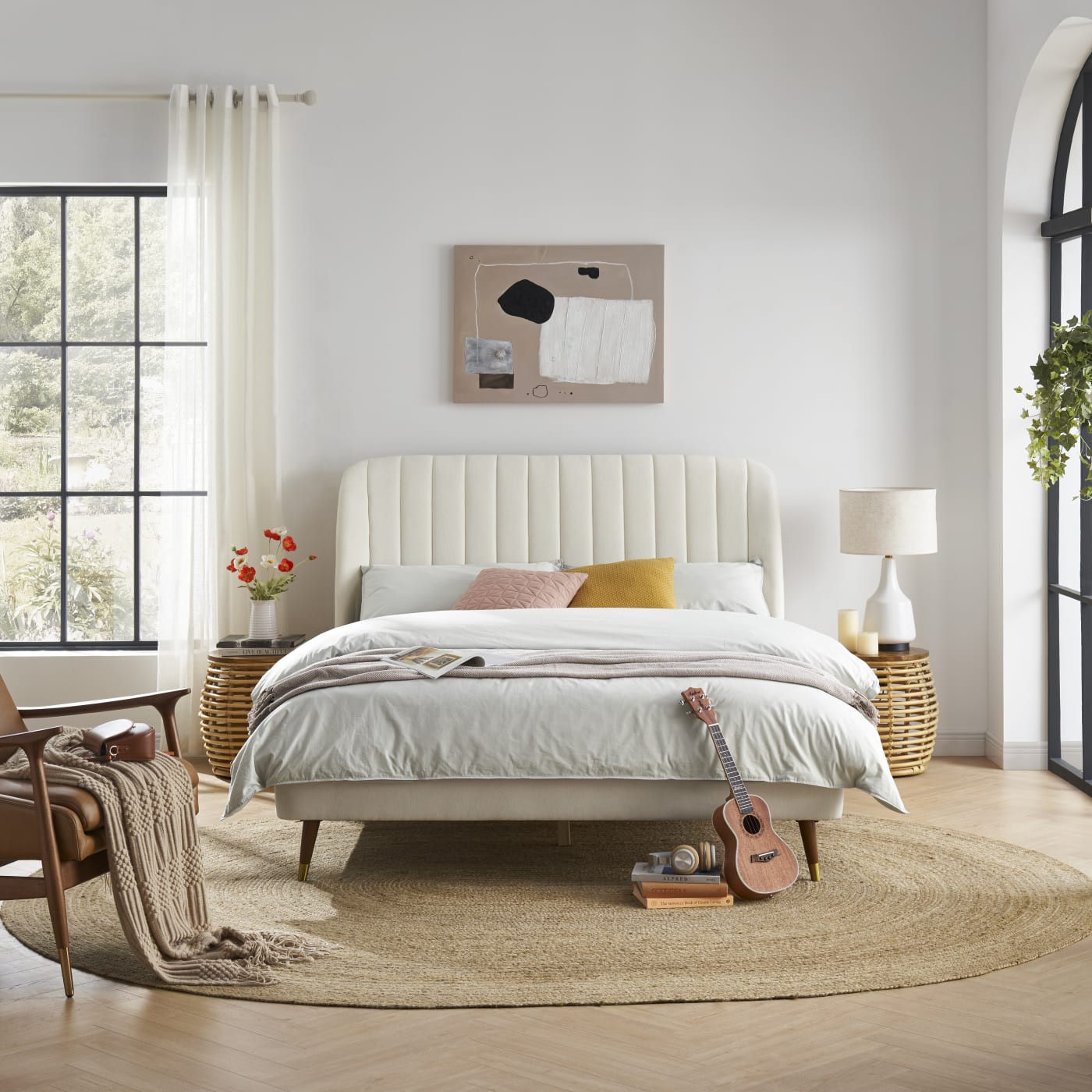 Lexi Tufted Bed | Castlery | Castlery US