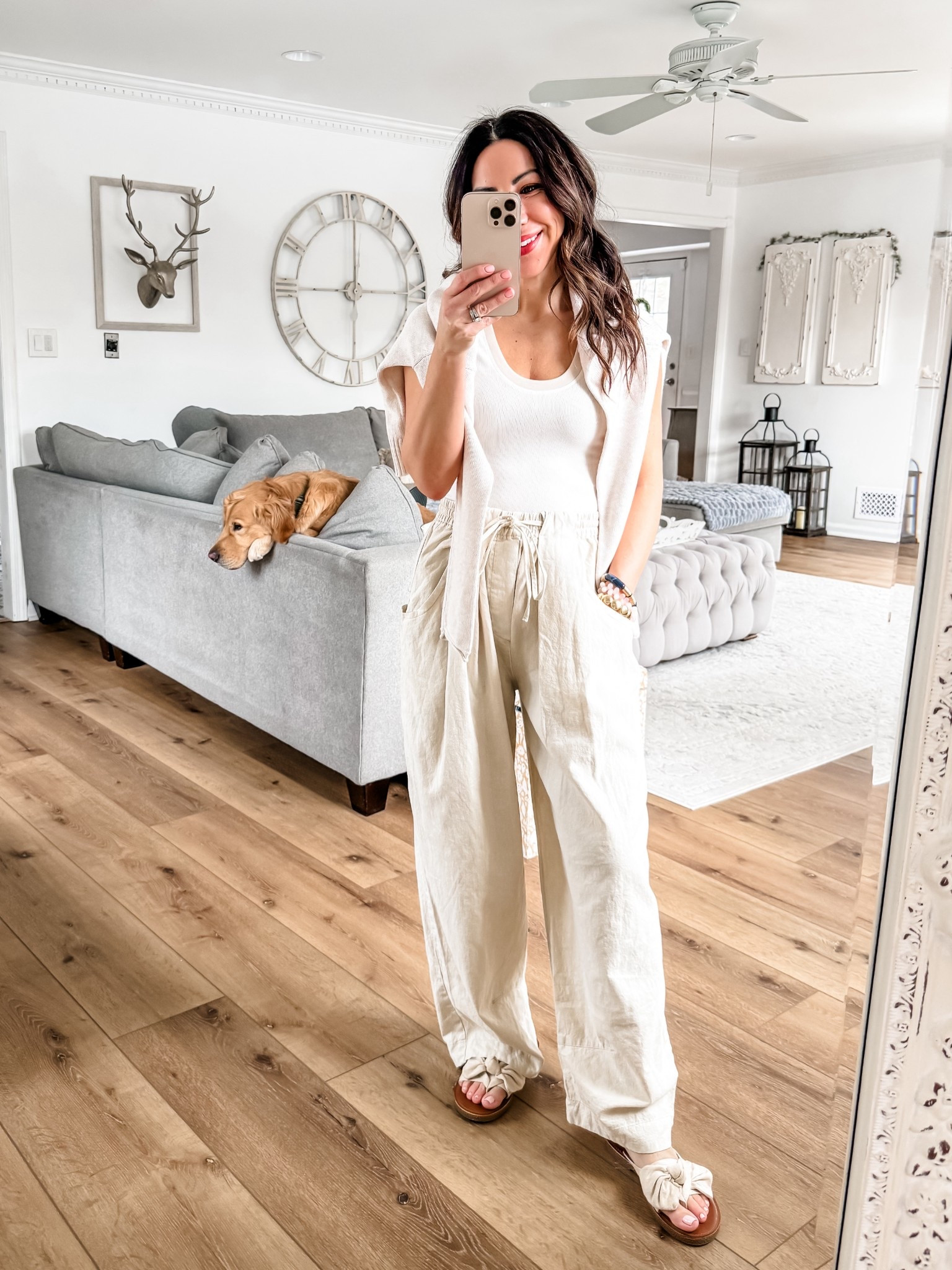 Code TAMMY10. Xs pants. Small tank 

#LTKOver40 #LTKSaleAlert #LTKPetite