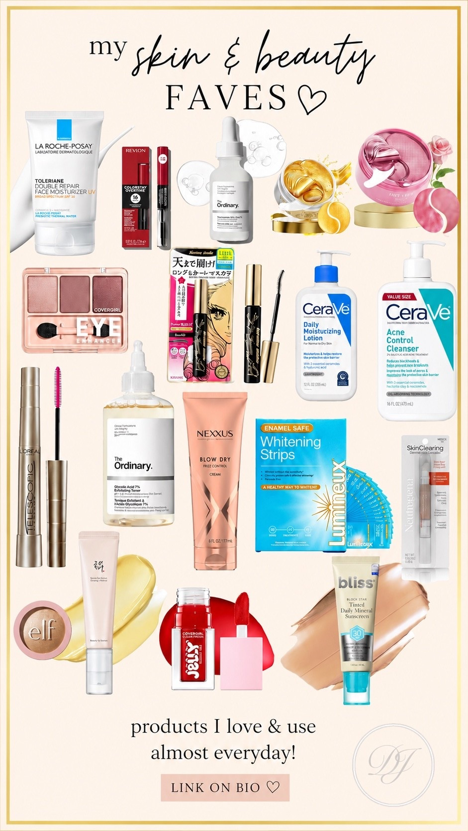 My skin & beauty faves 🤍

A little collection of products I love and use almost every day! From skincare to makeup, these are the products I keep reaching for again and again.

✨ Oily & acne-prone skin friendly
✨ Affordable favorites
✨ Tried and loved by me

Sharing all my picks here in case you’re looking for new beauty finds! 🫶

#LTKselfcare #LTKBeauty