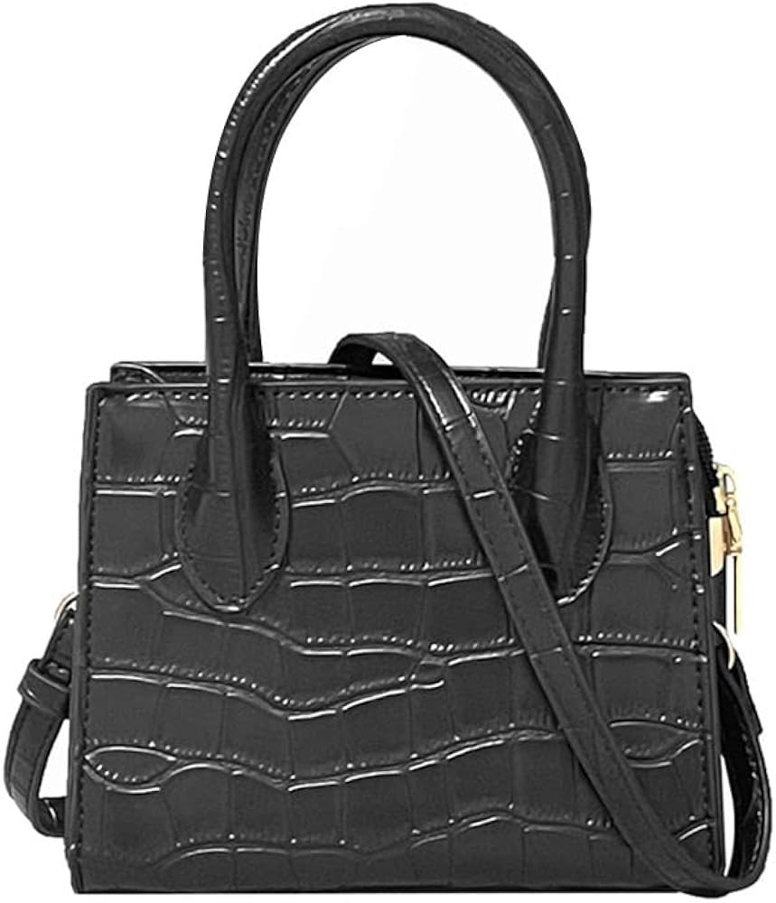 Small crossbody bags for women faux leather trendy clutch mini purses and handbags… | Amazon (US)