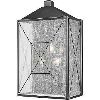 Millennium Lighting Caswell Outdoor Wall Sconce in Powder Coat Black 18 Inch | Amazon (US)