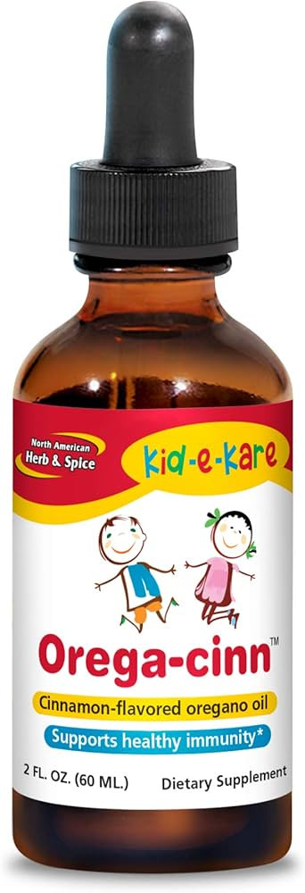 North American Herb & Spice Kid.e.Kare Orega-Cinn, Cinnamon Flavor - 2 fl. oz. - Great-Tasting Im... | Amazon (US)