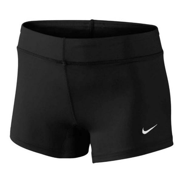 Girls' Nike Performance Game Volleyball Shorts Large Tm Black/Tm White | Scheels Sports