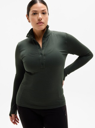 Flurry Seamless Henley | Athleta